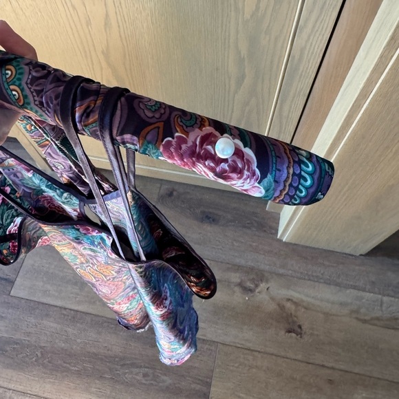 Vintage California Miss Floral Paisley Chemise Slip Dress With Matching Hanger L - Picture 10 of 13